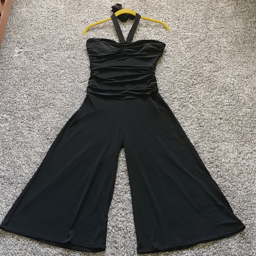 Halter/Culotte Jumpsuit by Ruby Rox